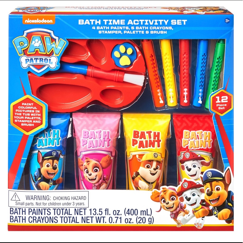 Paw Patrol Bath Time Activity Set